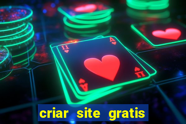 criar site gratis de jogos